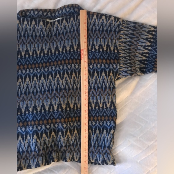 Vintage 1960s Iceland Lambs Wool Knit Sweater | Jersey Modeller Hans Heitsch - Picture 5 of 7